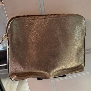 India Hicks Shimmering Clutch or possibly cosmetic bag